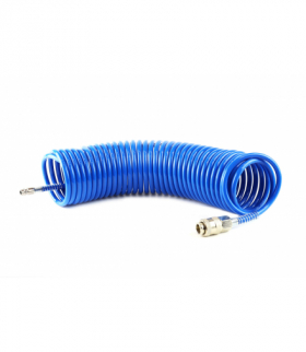 Wąż spiralny do sprężonego powietrza PE 5x8mm 10m PT-04 AMiO 02603