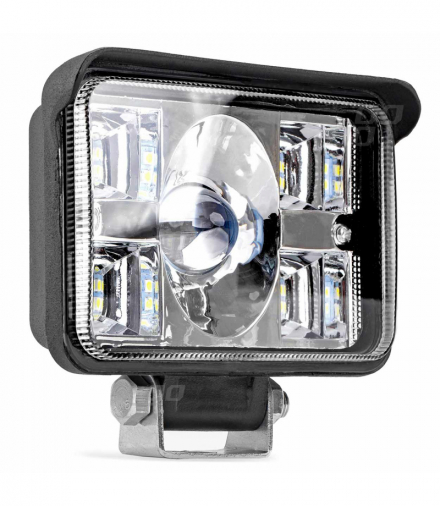 Lampa robocza halogen LED szperacz AWL32 17LED 12V 24V AMiO 02659