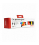 Zestaw gąbek do polerowania gąbki polerskie 9 el.+ dysk 80 mm + adapter M14 AMiO 02647