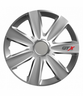 Kołpak samochodowy carbon srebrny GTX 17" cali Versaco 11239