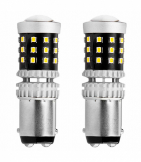 Żarówki LED CANBUS 2016 39SMD 1157 BAY15D P21/5W White 12V 24V AMiO 02800