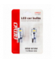 Żarówki LED CANBUS 3030 6SMD T10 W5W W10W White 12V 24V AMiO 02801