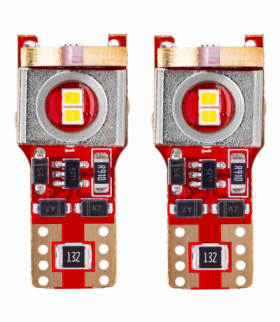 Żarówki LED CANBUS 2016 6SMD T10 W5W W10W AMiO 02802