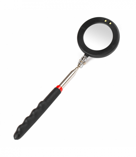 Lusterko inspekcyjne teleskopowe z lampką LED AMiO 02840