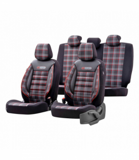 Komplet pokrowców na fotele samochodowe OTOM GTI SPORT 801 OTOM OT00913