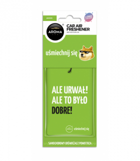 Odświeżacz powietrza AROMA CAR LETS SMILE Pomelo Aroma Car A10666