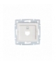 LOGI 02-1399-002 biały Adapter gniazdo komputerowe pojedyncze, (RJ45 Jack), bez gniazda Kanlux 25926