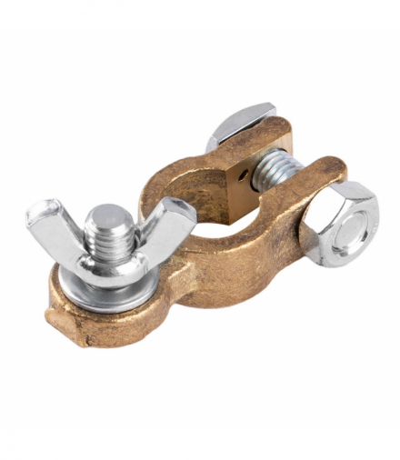 Klema akumulatora mosiężna MOTYL 600AMP PLUS AMiO 01660MOT