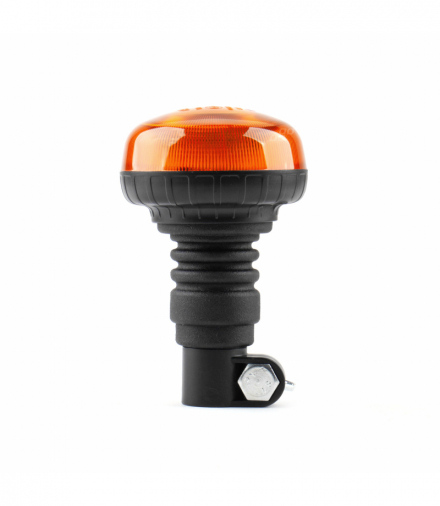 Lampa ostrzegawcza błyskowa mini kogut 18 LED flex R65 R10 12V 24V W21pl AMiO 02921