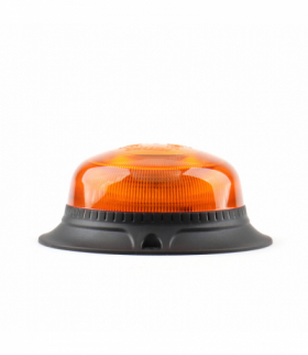 Lampa ostrzegawcza błyskowa mini kogut 18 LED śruby niska R65 R10 12V 24V W213bl AMiO 02927