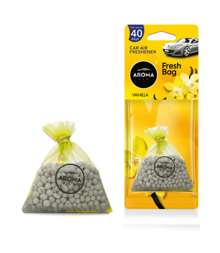 Odświeżacz powietrza AROMA FRESH BAG Vanilla - NEW - ceramic Aroma Car A10077
