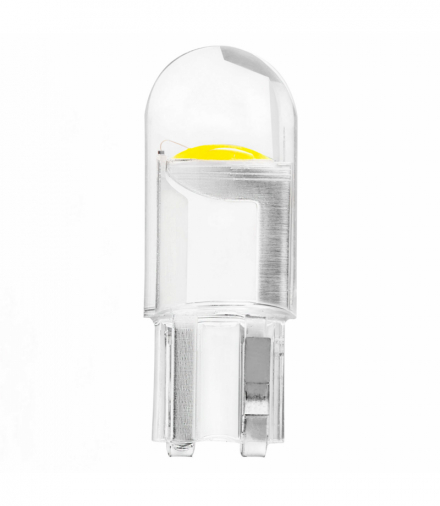 Żarówka LED STANDARD Clear White T10 W5W 12V biała 100 szt AMiO 02955