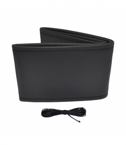 Pokrowiec sznurowany perforowany na kierownicę samochodową M 38-39cm OTOM-OTDK201 OTOM OTDK201