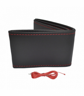 Pokrowiec sznurowany perforowany na kierownicę samochodową M 38-39cm OTOM-OTDK202 OTOM OTDK202