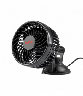 Wiatrak samochodowy wentylator z przyssawką 12V AMiO 03001
