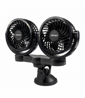 Wentylator wiatrak samochodowy z przyssawką 24V AMiO 03011