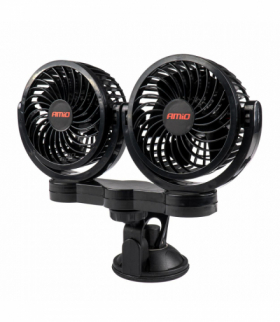 Wentylator wiatrak samochodowy z przyssawką 12V AMiO 03010