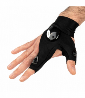 Latarka rękawica świetlna z latarką LED AMiO 03107