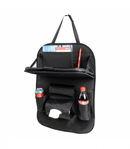 Organizer na fotel samochodowy ze stolikiem AMiO 03128