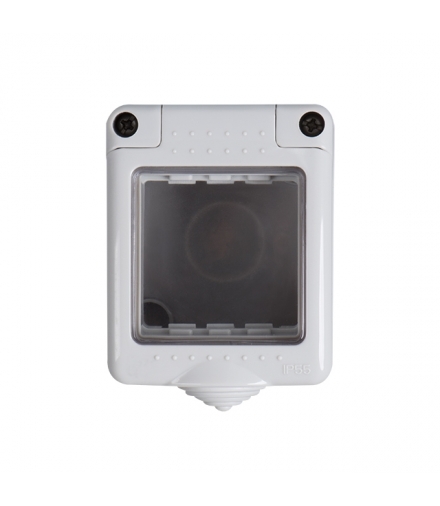 BIURO 04-2030-102 biały Puszka natynkowa 45x45mm, IP55 Kanlux 25345