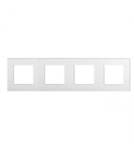 BIURO 04-1490-102 biały Ramka, czterokrotna Kanlux 25343