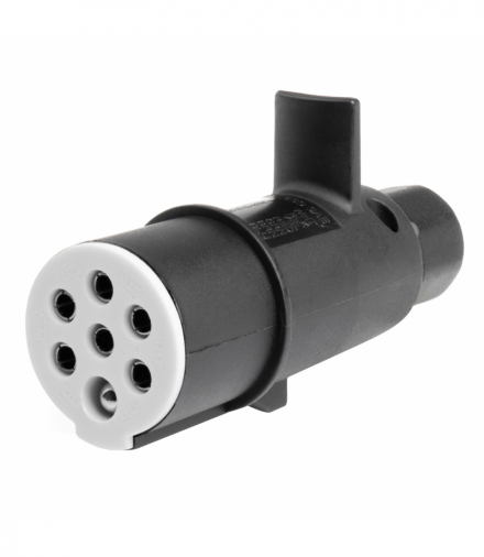Wtyk przyczepy 7 PIN TYP S 24V TIR AMiO 03224