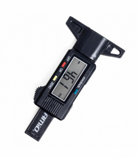 Miernik wysokości głębokości bieżnika opon cyfrowy blister AMiO 03103
