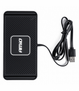 Bezprzewodowa ładowarka indukcyjna samochodowa 15W AMiO 03144