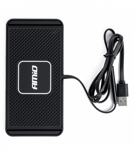 Bezprzewodowa ładowarka indukcyjna samochodowa 15W AMiO 03144