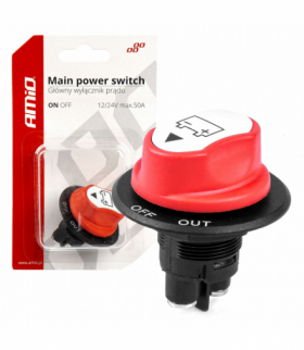 Odłącznik wyłącznik prądu masy akumulatora hebel AMiO 03025