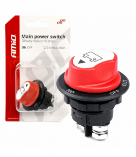 Wyłącznik odłącznik prądu hebel akumulatora masy AMiO 03026