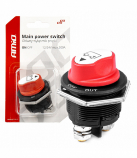 Wyłącznik odłącznik prądu masy hebel akumulatora AMiO 03027