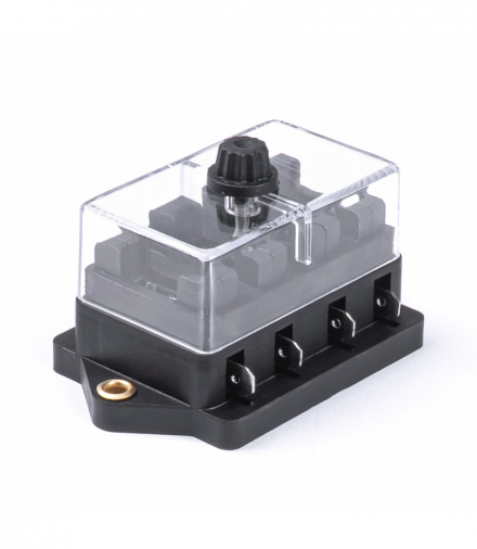 Skrzynka bezpiecznikowa ceramiczna 4 gniazda AMiO 03040