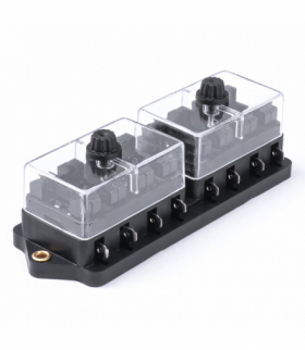 Skrzynka bezpiecznikowa ceramiczna 8 gniazd AMiO 03042