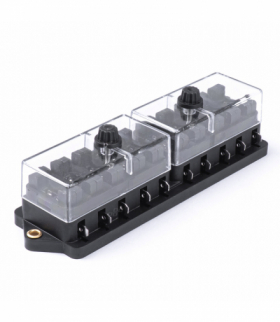 Skrzynka bezpiecznikowa ceramiczna 10 gniazd AMiO 03043