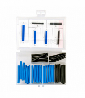 Zestaw rurek termokurczliwych koszulki rurki 36 szt. AMiO 03029