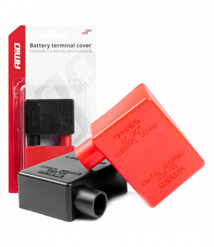 Osłony nakładki na klemy akumulatora 2 szt. AMiO 03080