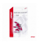 Konektory izolowane żeńskie płaskie 3.8mm 0.5-1.5mm2 10A 10 szt. AMiO 03060