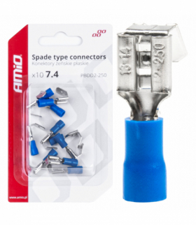 Konektory żeńskie rozgałęźne płaskie 7.4 1.5-2.5mm2 15A 10 szt. AMiO 03069