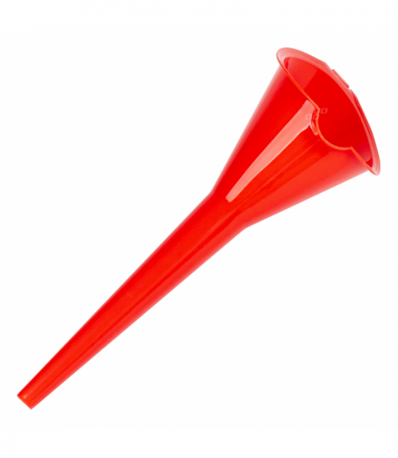 Lejek uniwersalny wąski skośny mały do paliwa cieczy wody 29 cm AMiO 03148