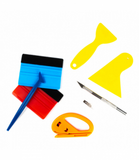 Narzędzia do oklejania samochodu zestaw AMiO 03117