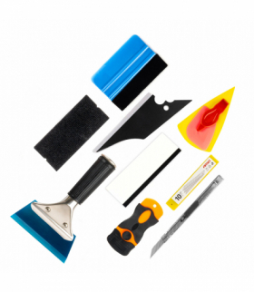 Narzędzia do oklejania samochodu aplikacjii folii samochodowych AMiO 03118