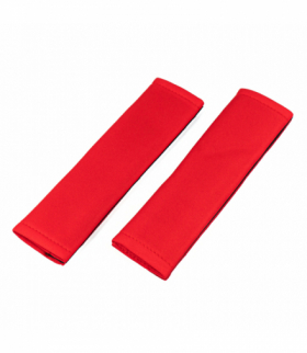 Nakładki na pasy bezpieczeństwa czerwone AMiO 03239