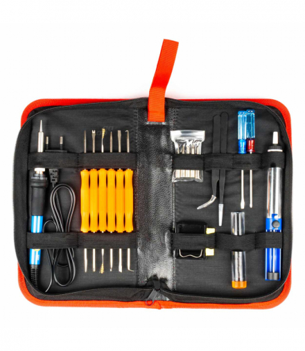 Lutownica precyzyjna kolbowa zestaw AMiO 03285