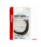 Kabel AUX MINI JACK 3,5mm oplot 100cm AMiO 03269