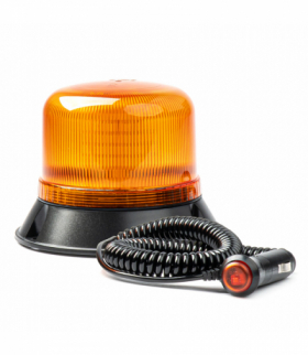 Lampa ostrzegawcza błyskowa kogut 60 LED W22M 12V 24V AMiO 03337