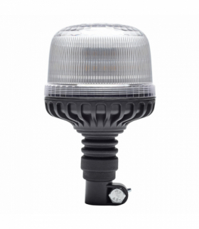 Lampa ostrzegawcza błyskowa kogut 24 LED W25P 12V 24V AMiO 03338