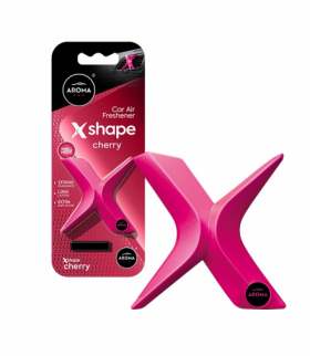 Odświeżacz powietrza AROMA CAR X Shape Cherry Aroma Car A10896