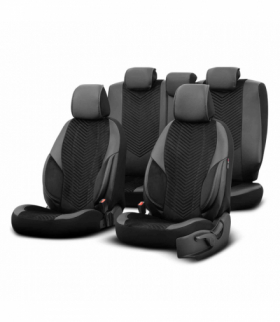 Komplet pokrowców na fotele samochodowe OTOM ADVANCED 204 BLACK BABYFACE 3-ZIP OTOM OT86741