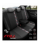Komplet pokrowców na fotele samochodowe OTOM HORIZON 1801 RED 3-ZIP OTOM OT86743